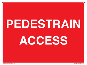 PEDESTRAIN ACCESS